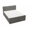 BOXBETT Lunaris 180x200 Dunkelgrau - Dunkelgrau, Holz/Textil (180/200cm) - Graingold