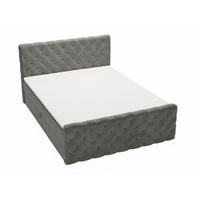 BOXBETT Lunaris 180x200 Dunkelgrau - Dunkelgrau, Holz/Textil (180/200cm) - Graingold