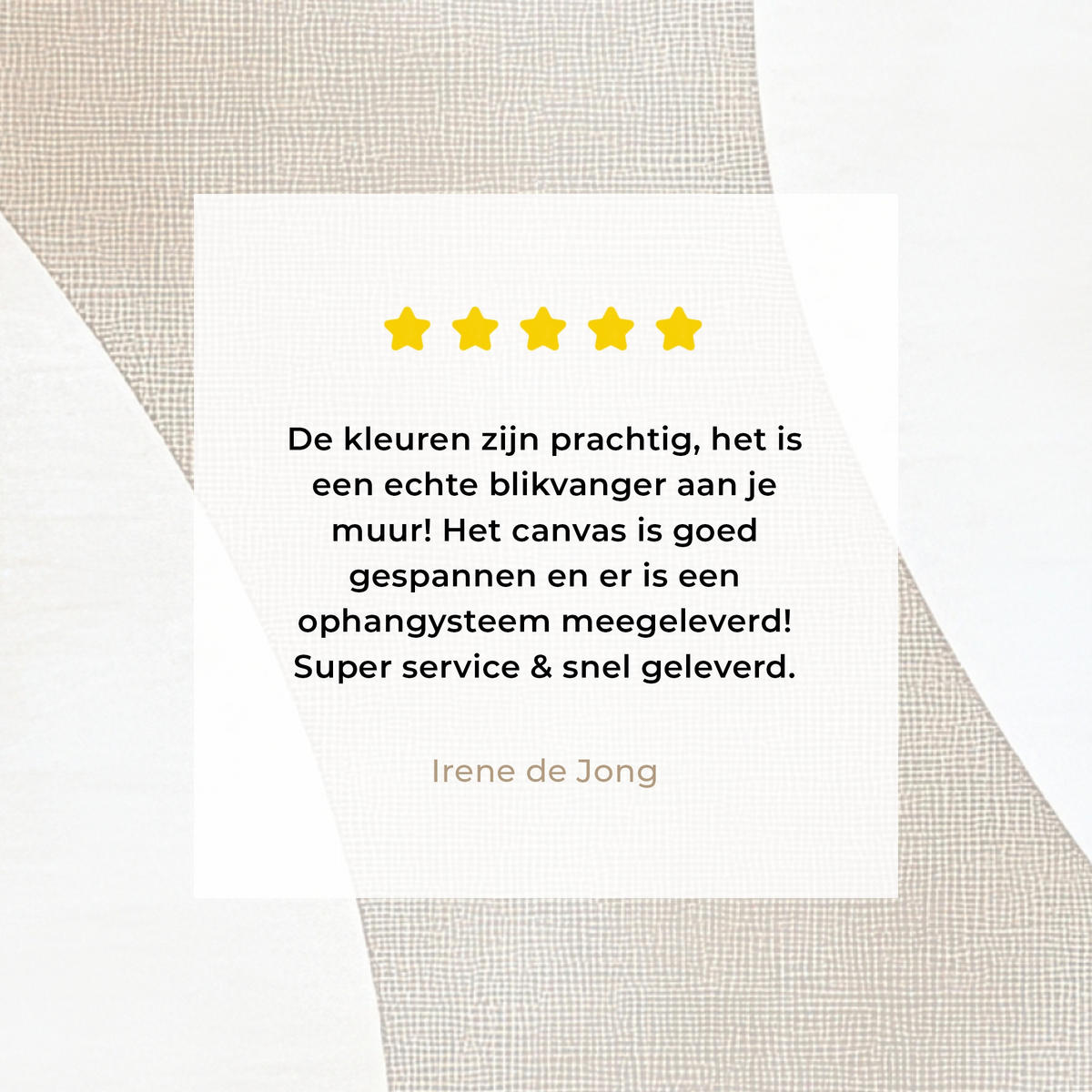 LEINWANDBILD Braun - Japandi - Abstrakt Wandbild Wohnzimmer 50x50 cm - Beige, Textil (50/50cm) - MuchoWow