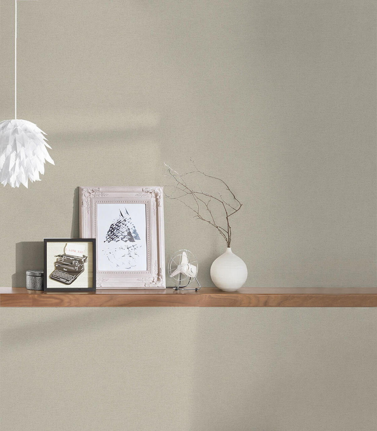 VLIESTAPETE Grau 53/1005 cm - Grau, Textil (53/1cm) - KUNSTLOFT