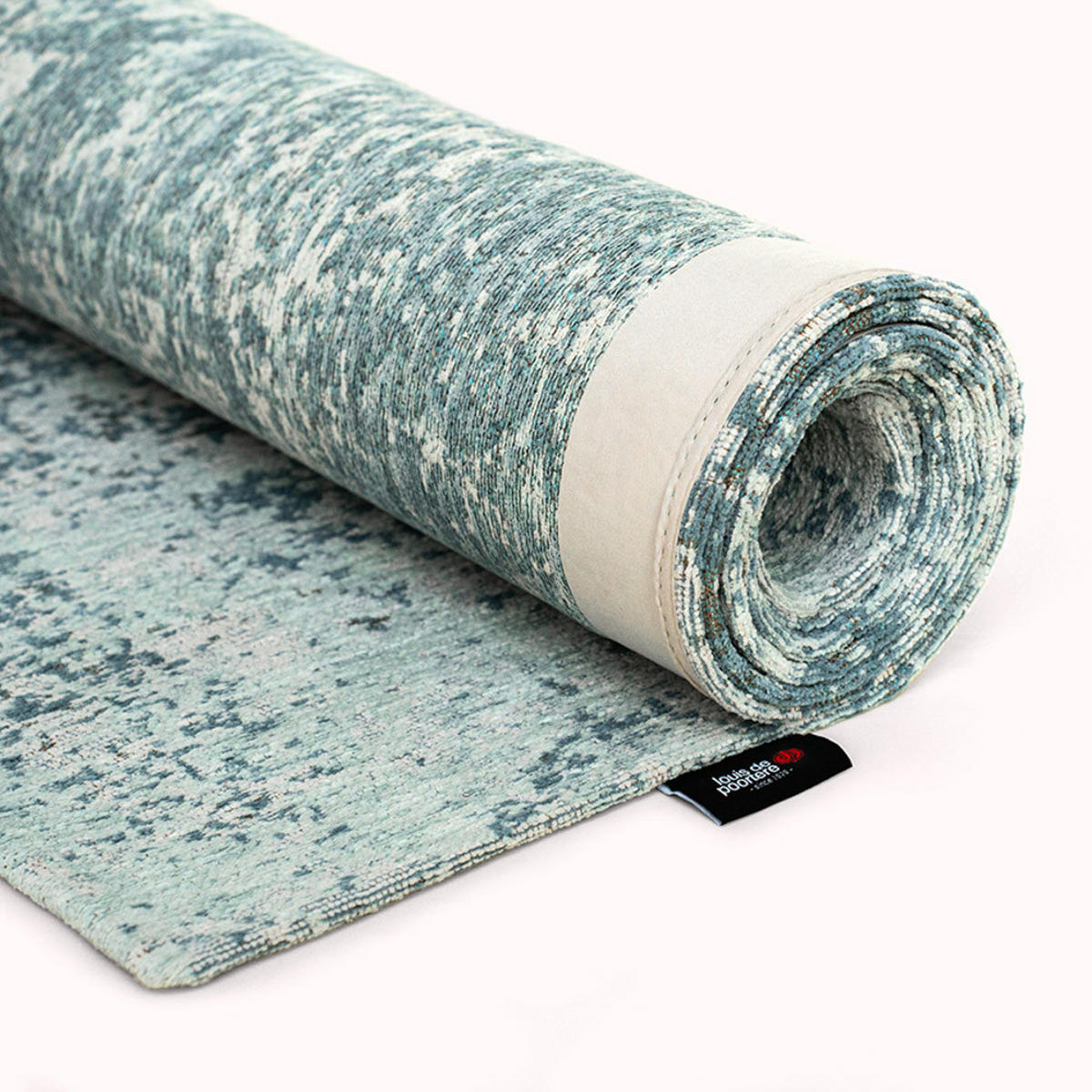 TEPPICH Neptune Mad Men Virgin Land 80/150 cm - Blau, Textil (80/150cm) - Louis De Poortere