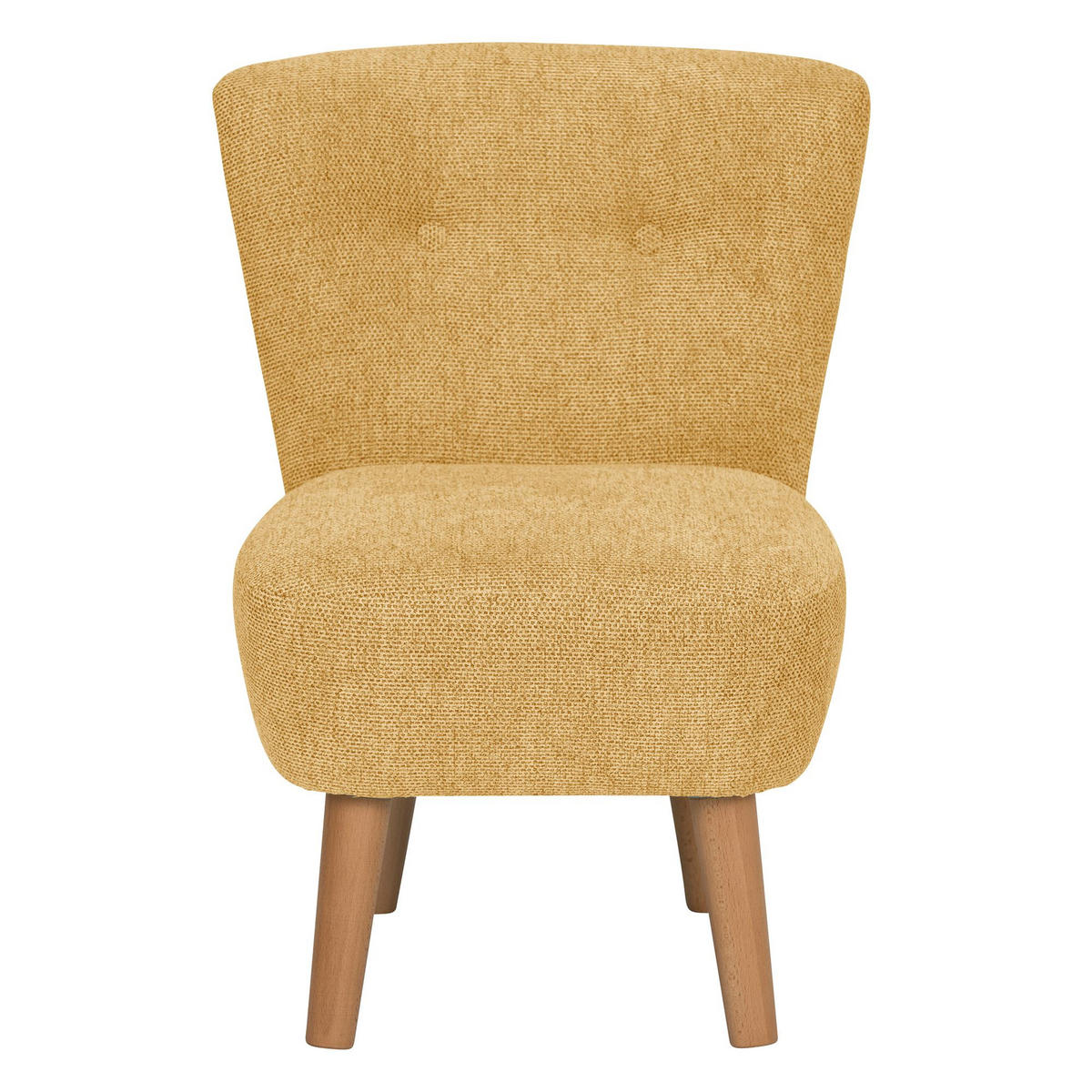 KINDERSESSEL Katya Flachgewebe gelb - Gelb, Kunststoff (41/54/50cm) - 58aufmkessel