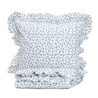 BETTWÄSCHE Melanie Baumwolle 160/200 cm - Blau, Textil (160/200cm) - Homla