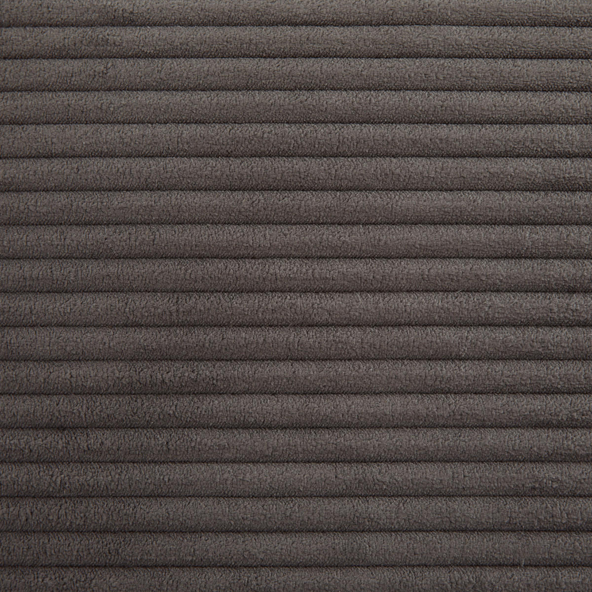 SCHLAFSOFA mit 3 Plätzen aus geripptem Samt, L185 cm - MIKA - Anthrazit, Textil (104/90/185cm) - Calicosy