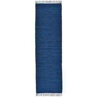 FLECKERLTEPPICH Chindi 70x250 cm - Blau, Textil (70/250cm) - Rug and Roll
