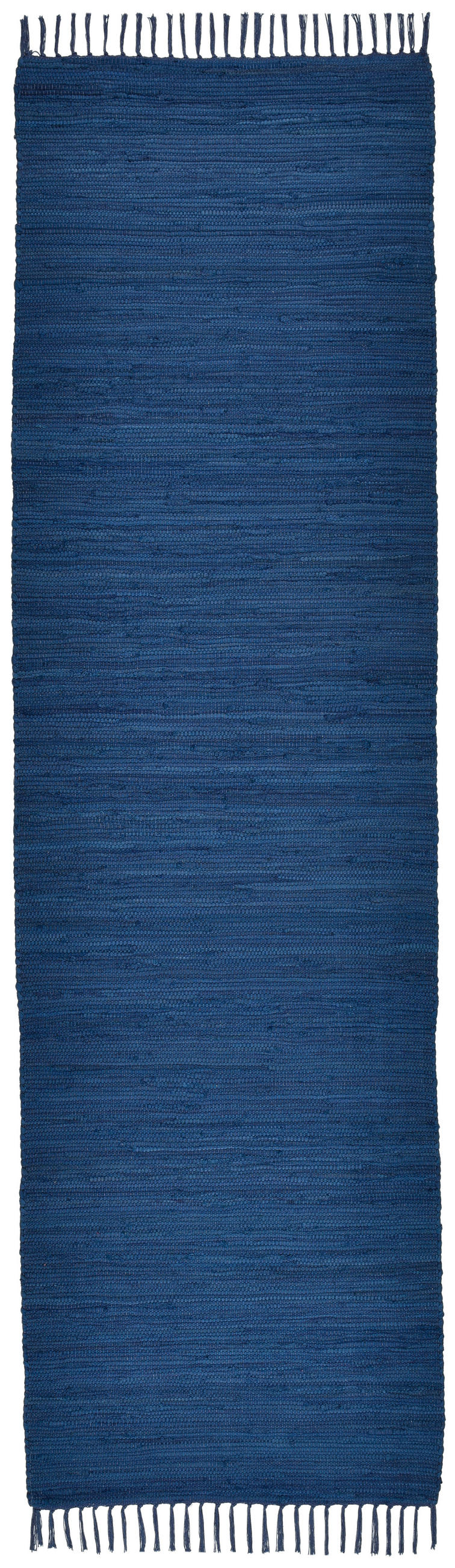 FLECKERLTEPPICH Chindi 70x250 cm - Blau, Textil (70/250cm) - Rug and Roll