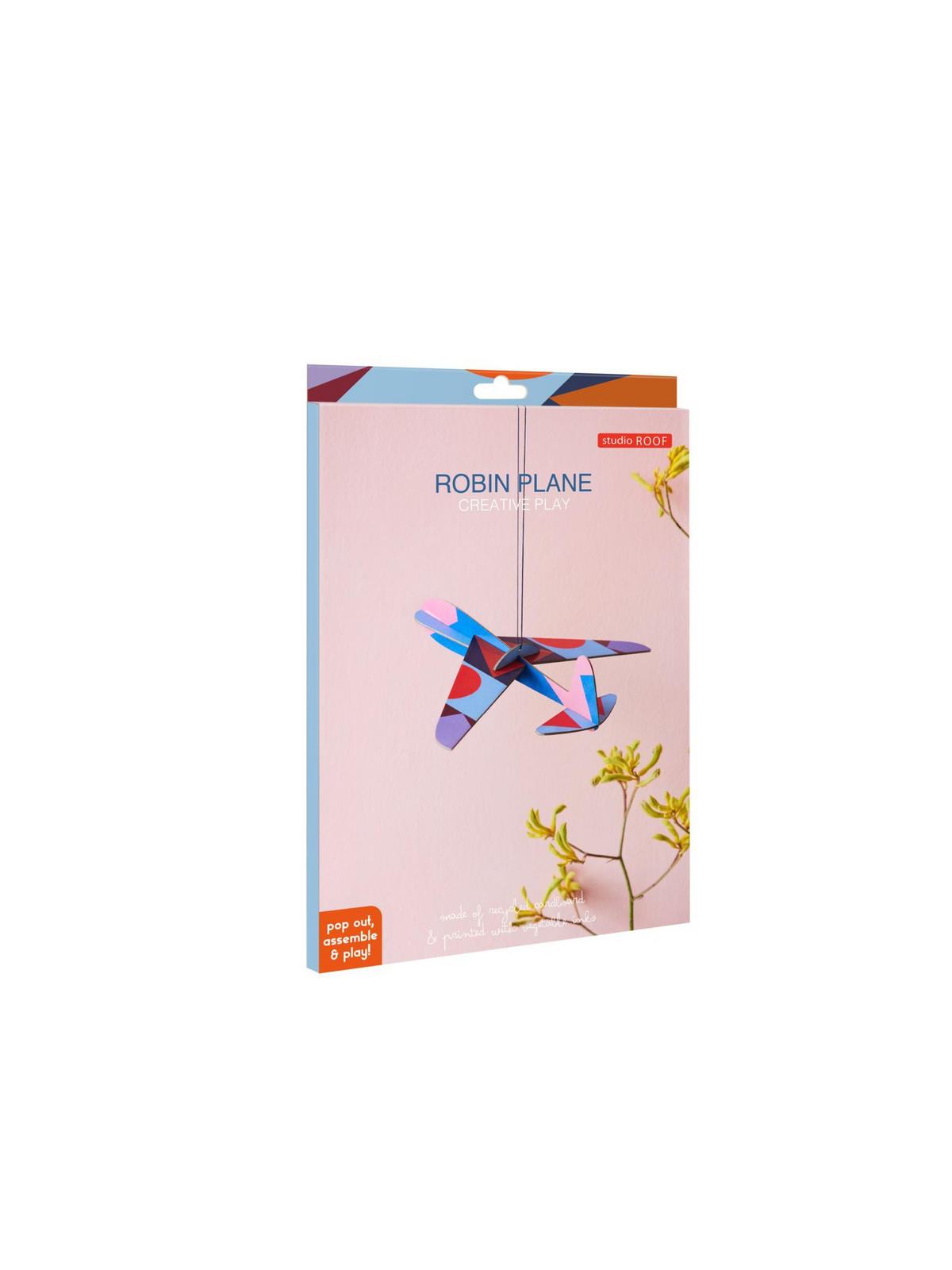 DEKOFIGUR Mobil Geos Flugze 5.5/18.5 cm - Multicolor, Wellpappe (5.5/18.5/23cm) - KUNSTLOFT