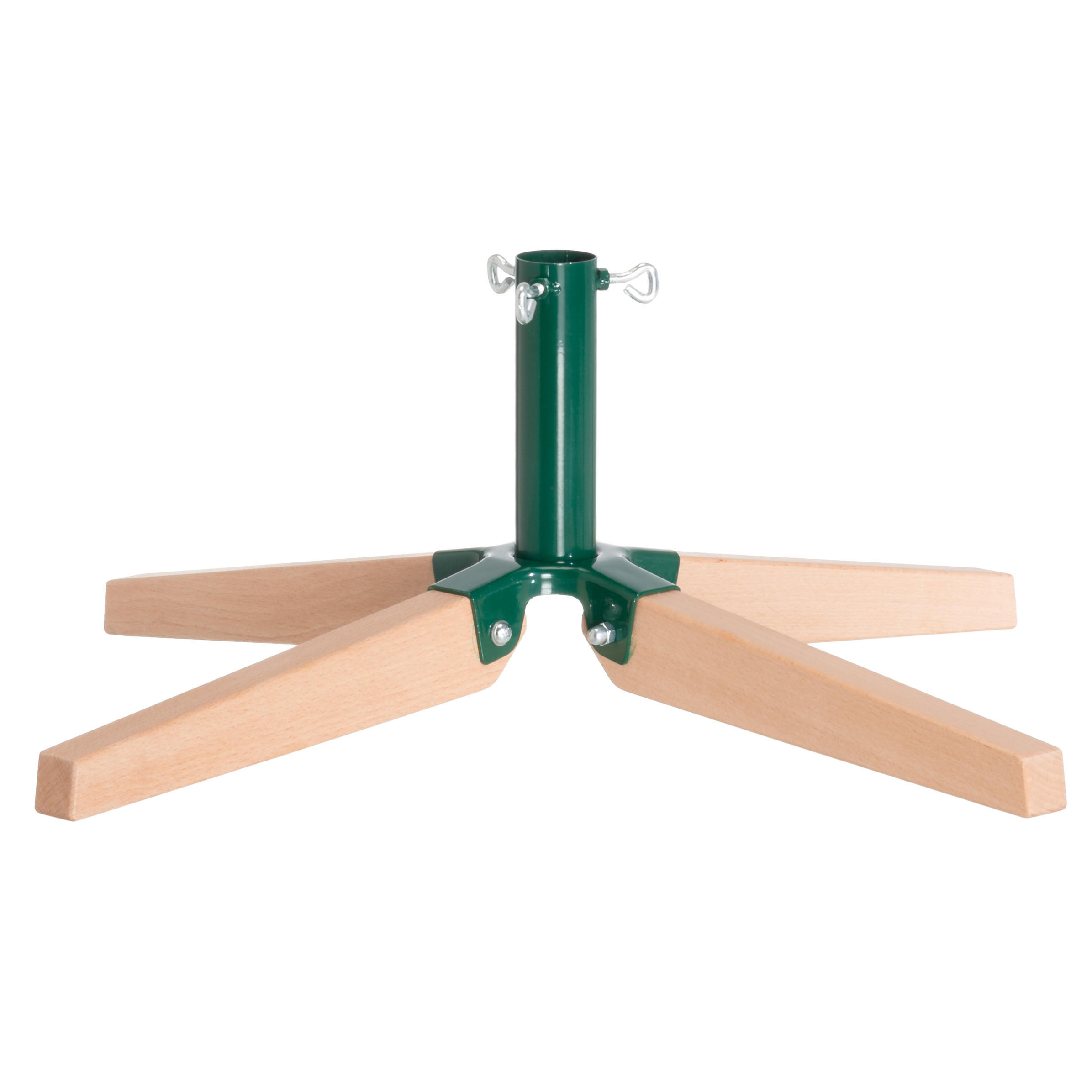 STÄNDER Holz/Metall Ø 3,2 cm - Grün, Metall (61/21cm)