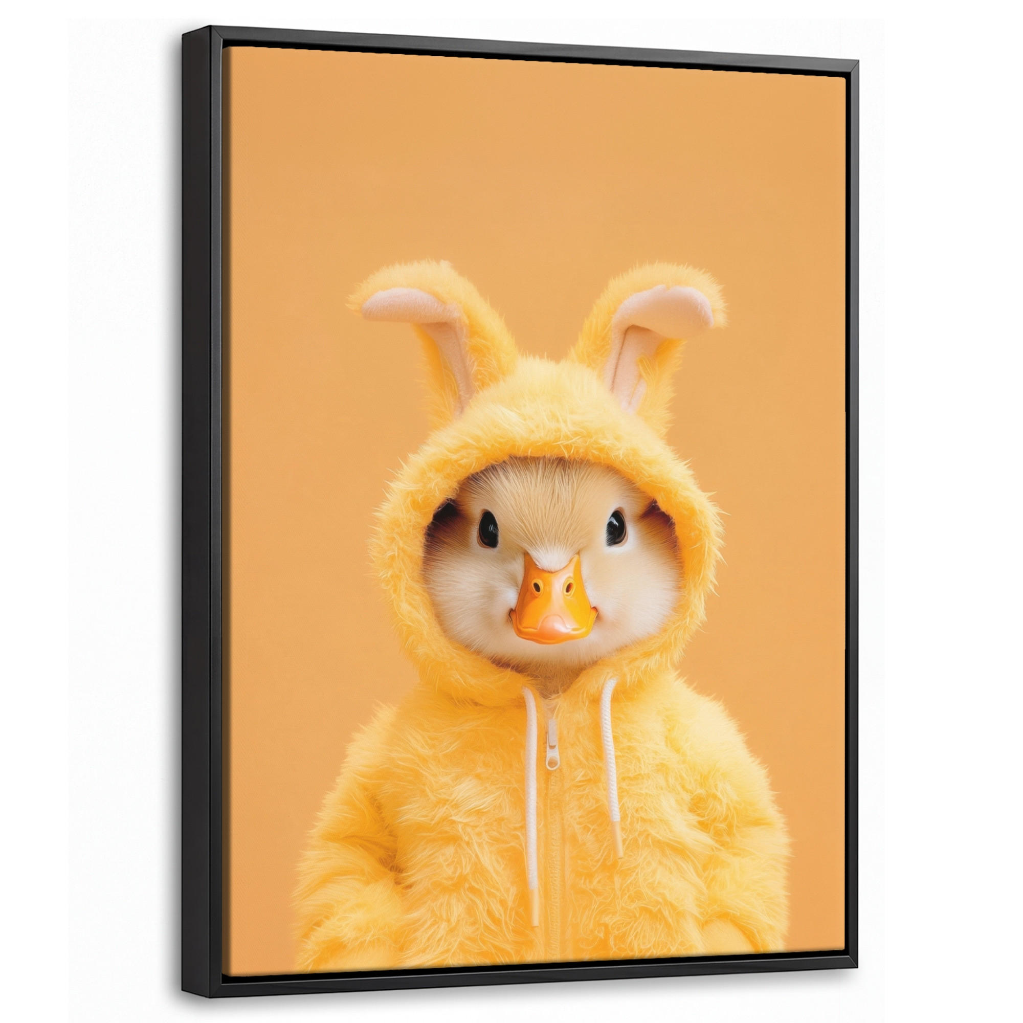 MuchoWow Leinwand Gelb 30x40 cm