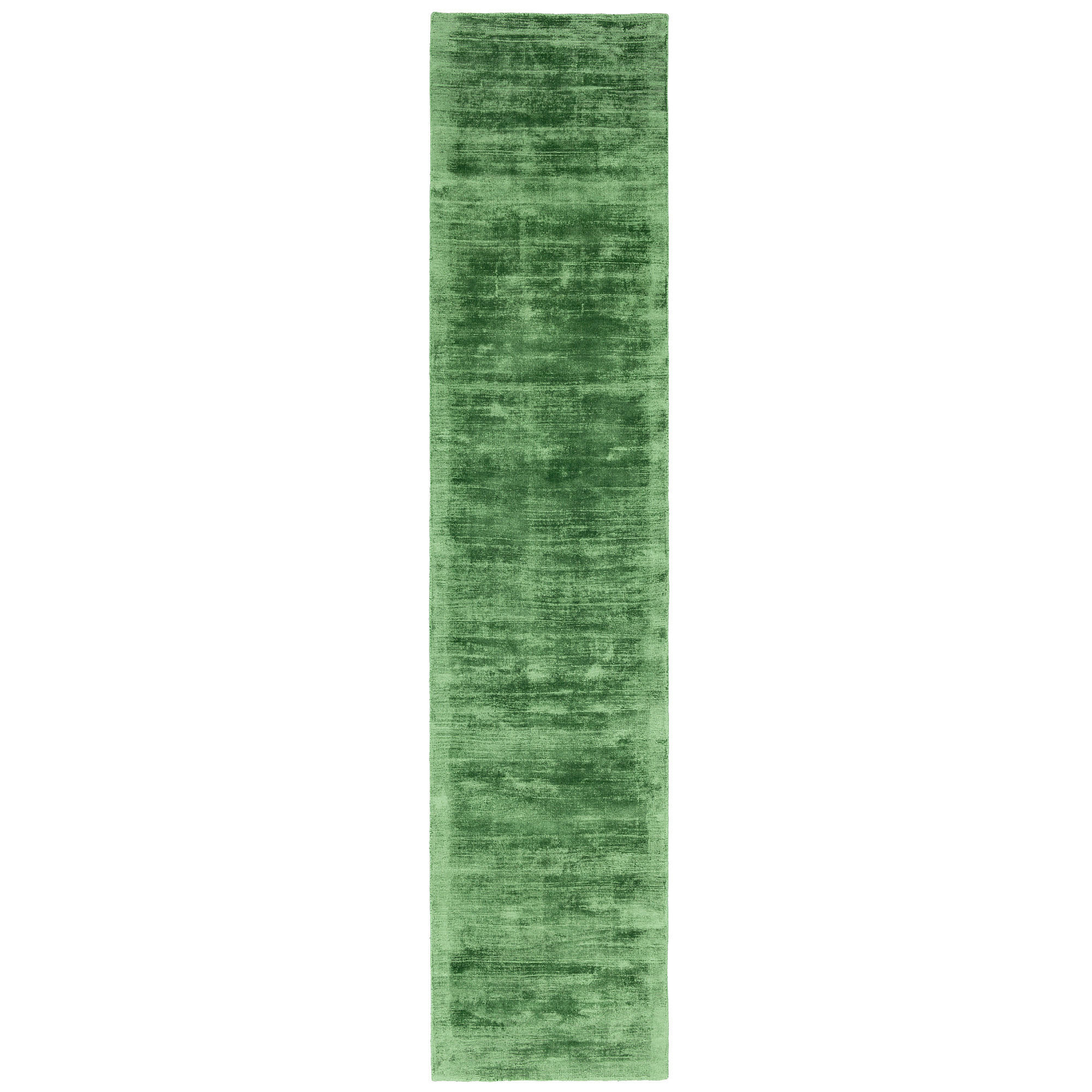 LUXUS DESIGNER TEPPICH LÄUFER ROMA - Grün, Textil (90/160cm) - Pergamon