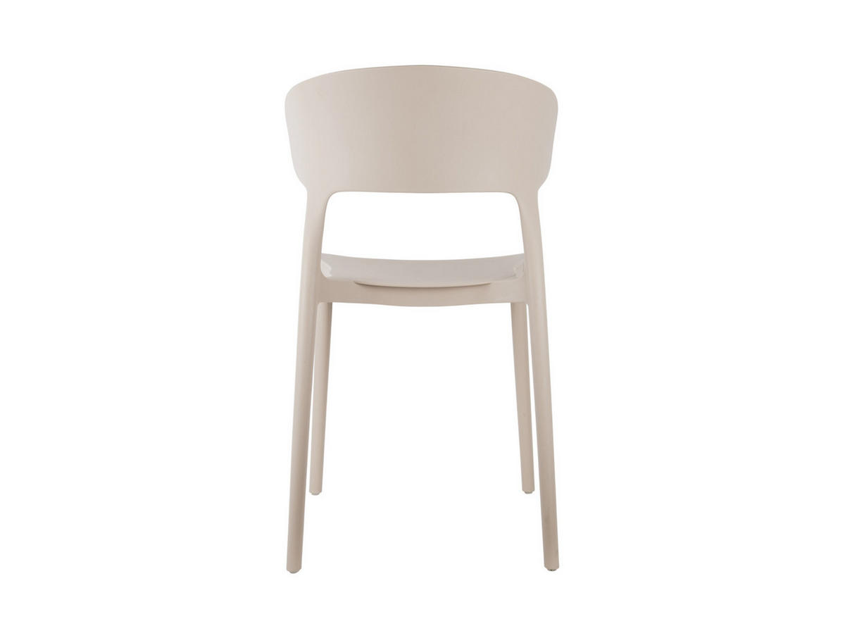 ESSZIMMERSTUHL Fain - Grau - 40,5/75 cm - Taupe, Kunststoff (40/75/50cm) - Leitmotiv