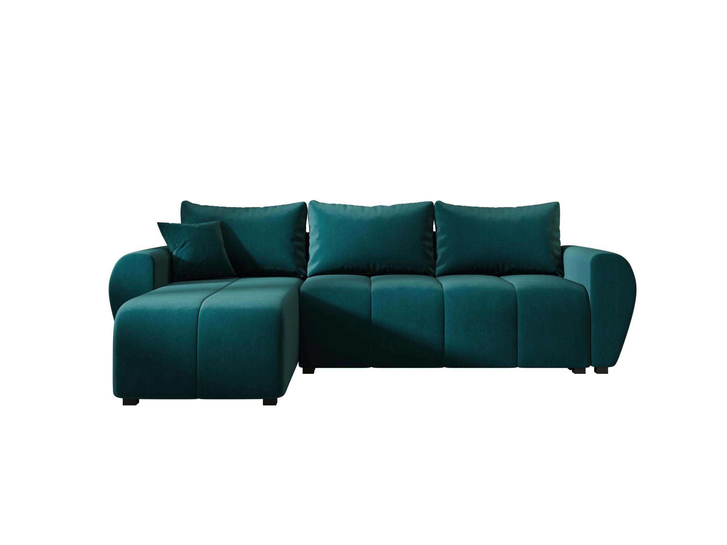 ECKSOFA MOLISA L Itaka 39 Links mit Schlaffunktion - Türkis, Textil (245/145cm) - Bedante