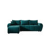 ECKSOFA MOLISA L Itaka 39 Links mit Schlaffunktion - Türkis, Textil (245/145cm) - Bedante