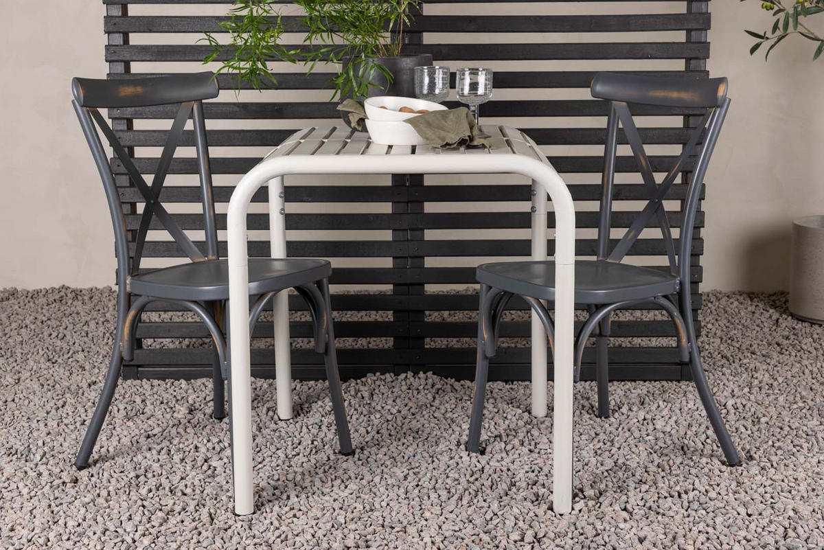 GARTENSET beige - Beige, Holzwerkstoff - ebuy24