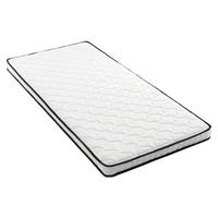 BOXSPRINGMATRATZE 90/190 cm Weiß, Dicke: 10 cm, Härtegrad: H3 - Weiß, Textil (90/190cm) - Oxeza