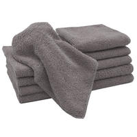 REINIGUNGSTÜCHER, 10er-Set, 30x30 cm, 80% Polyester, 20% Polyamid, Grau - Grau, Textil (30/30cm) - Zollner