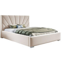 BETT Beige BEN 9 Mit Bettkasten 180x200 cm - Beige, Textil (180/200cm) - Sepro Meble