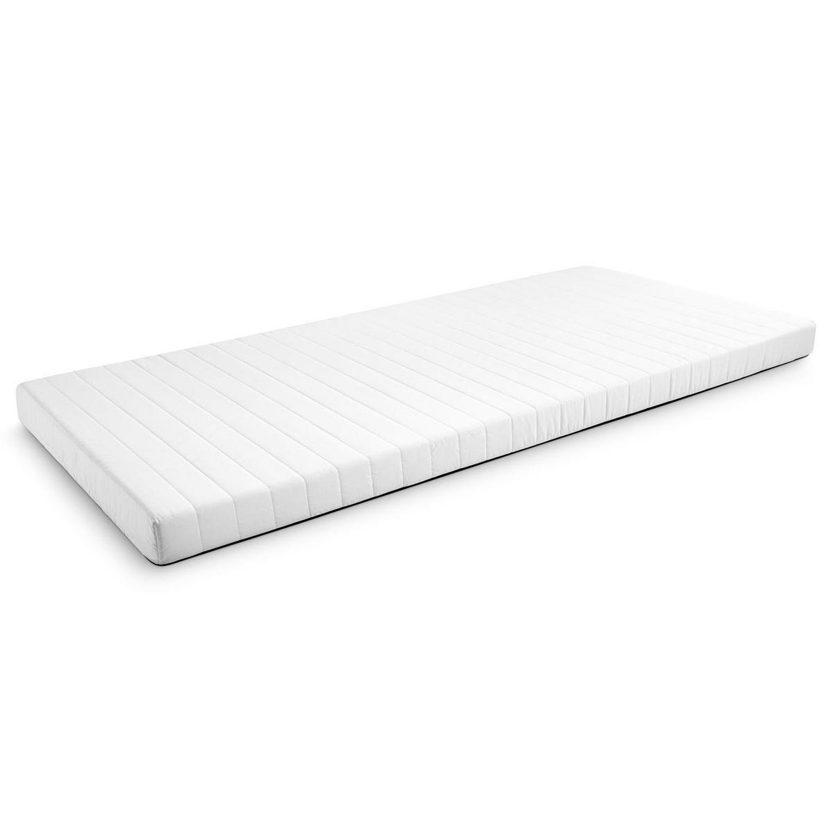 KOMFORTSCHAUMMATRATZE K10 90x200 cm - Weiß, Textil (90/200cm) - Matratzen Discount