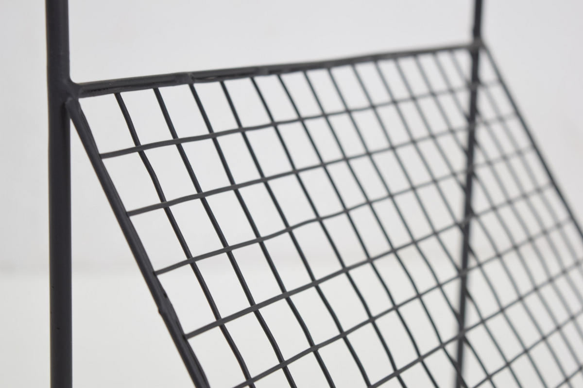 BEISTELLTISCH Maggy Schwarz - Schwarz, Metall (29/36/47cm) - LOFT42
