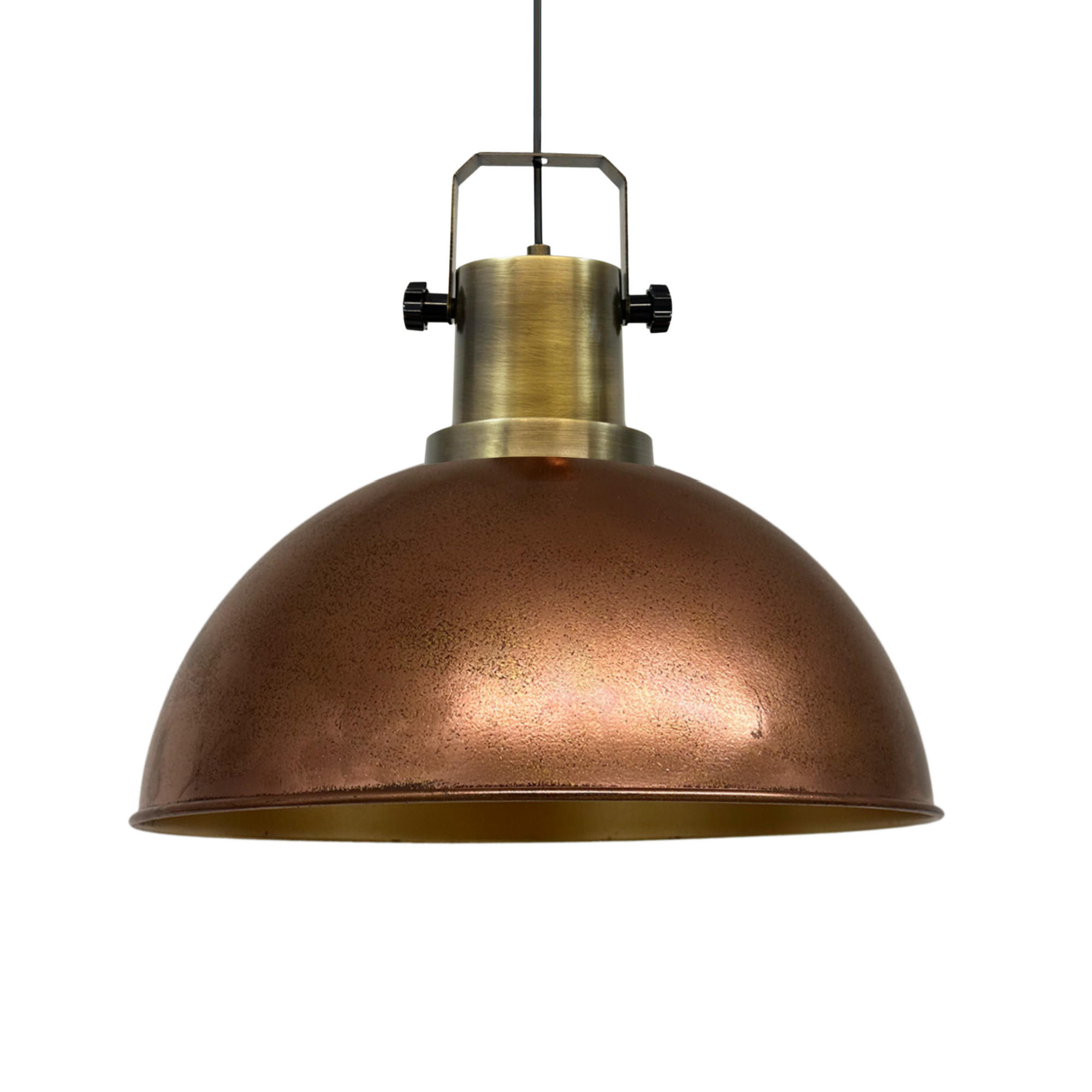 PENDELLEUCHTE Lipeo 40/23 - Goldfarben/Kupferfarben, Metall (40/23cm) - Bamyum