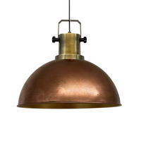 PENDELLEUCHTE Lipeo 40/23 - Goldfarben/Kupferfarben, Metall (40/23cm) - Bamyum