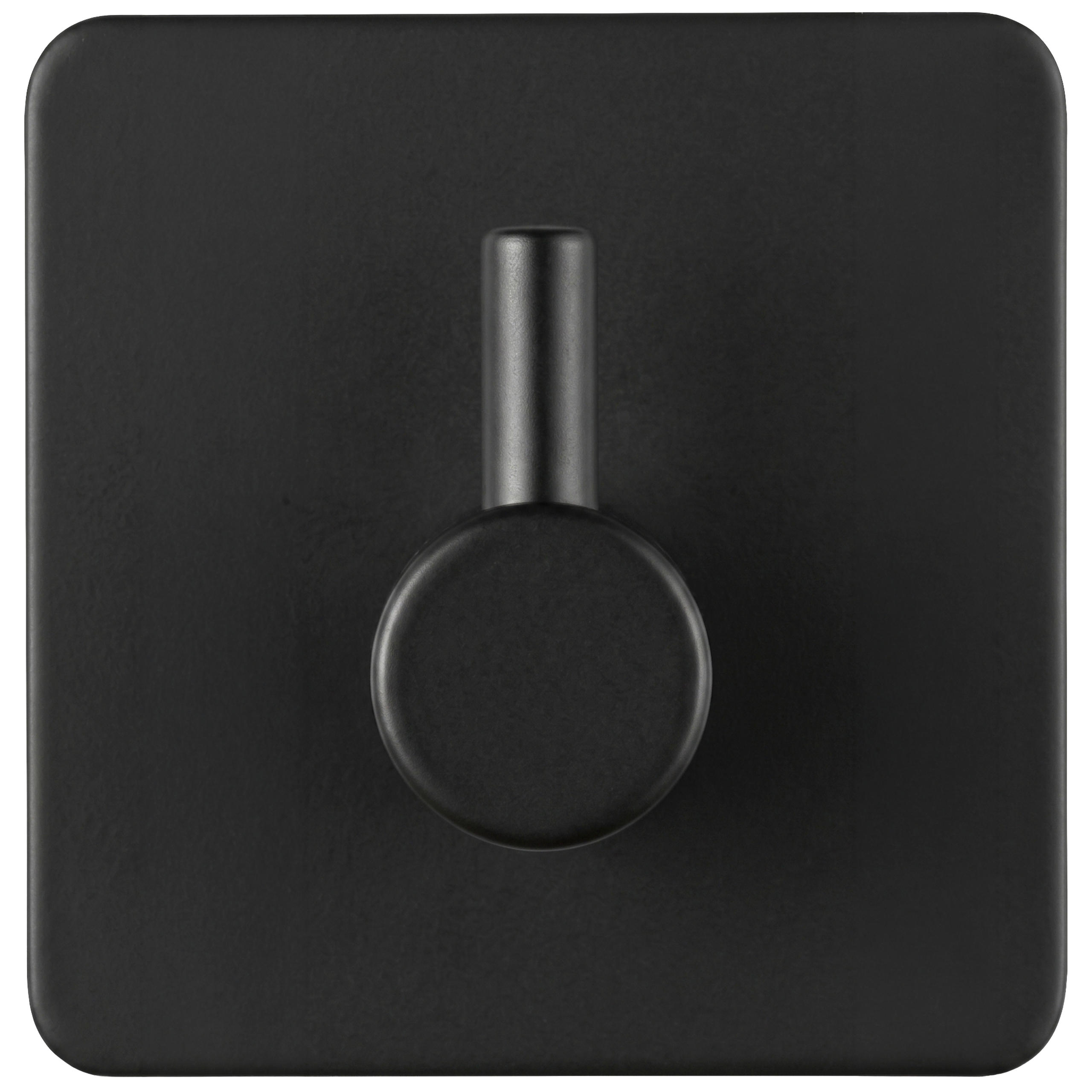 HAKEN Selbstklebende 4-er Set , Schwarz - Schwarz, Kunststoff (0.5/5/5cm) - KRUMAD