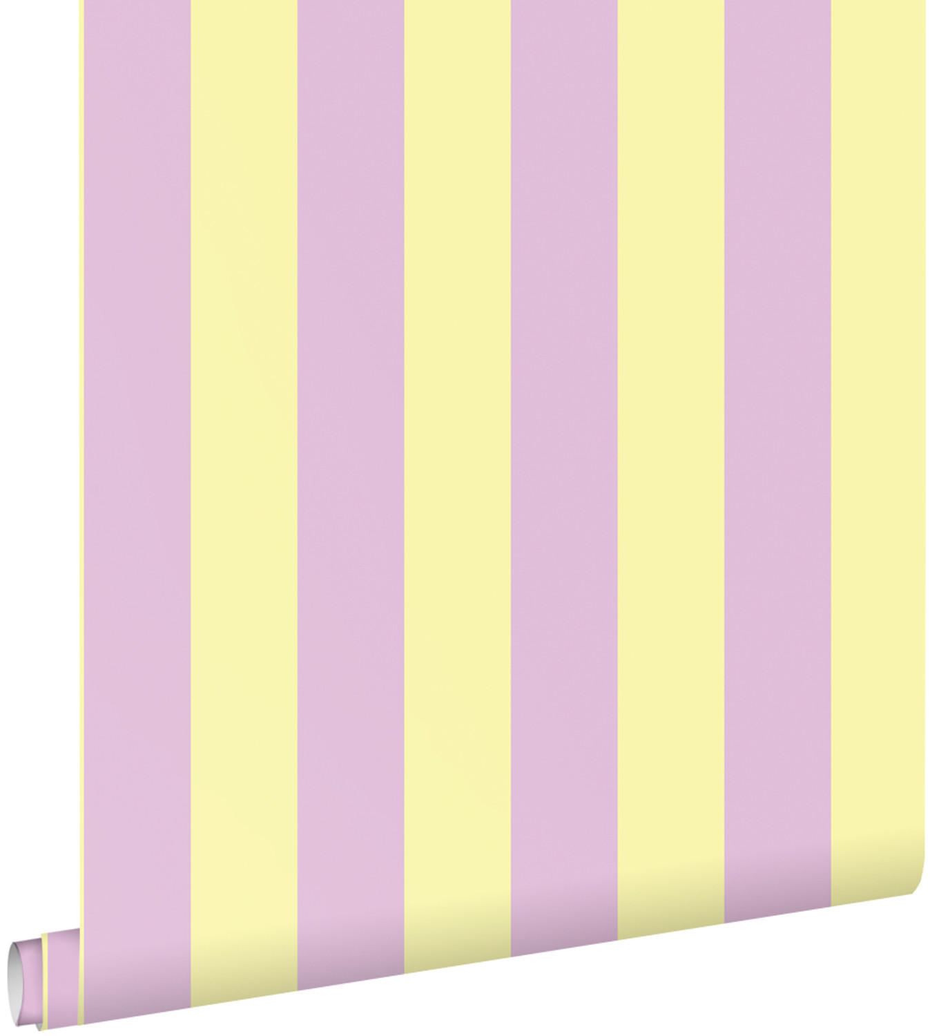 TAPETE Streifen 53 cm x 10.05 m - Gelb, Papier (53/1000cm) - ESTAhome