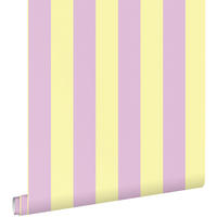 TAPETE Streifen 53 cm x 10.05 m - Gelb, Papier (53/1000cm) - ESTAhome
