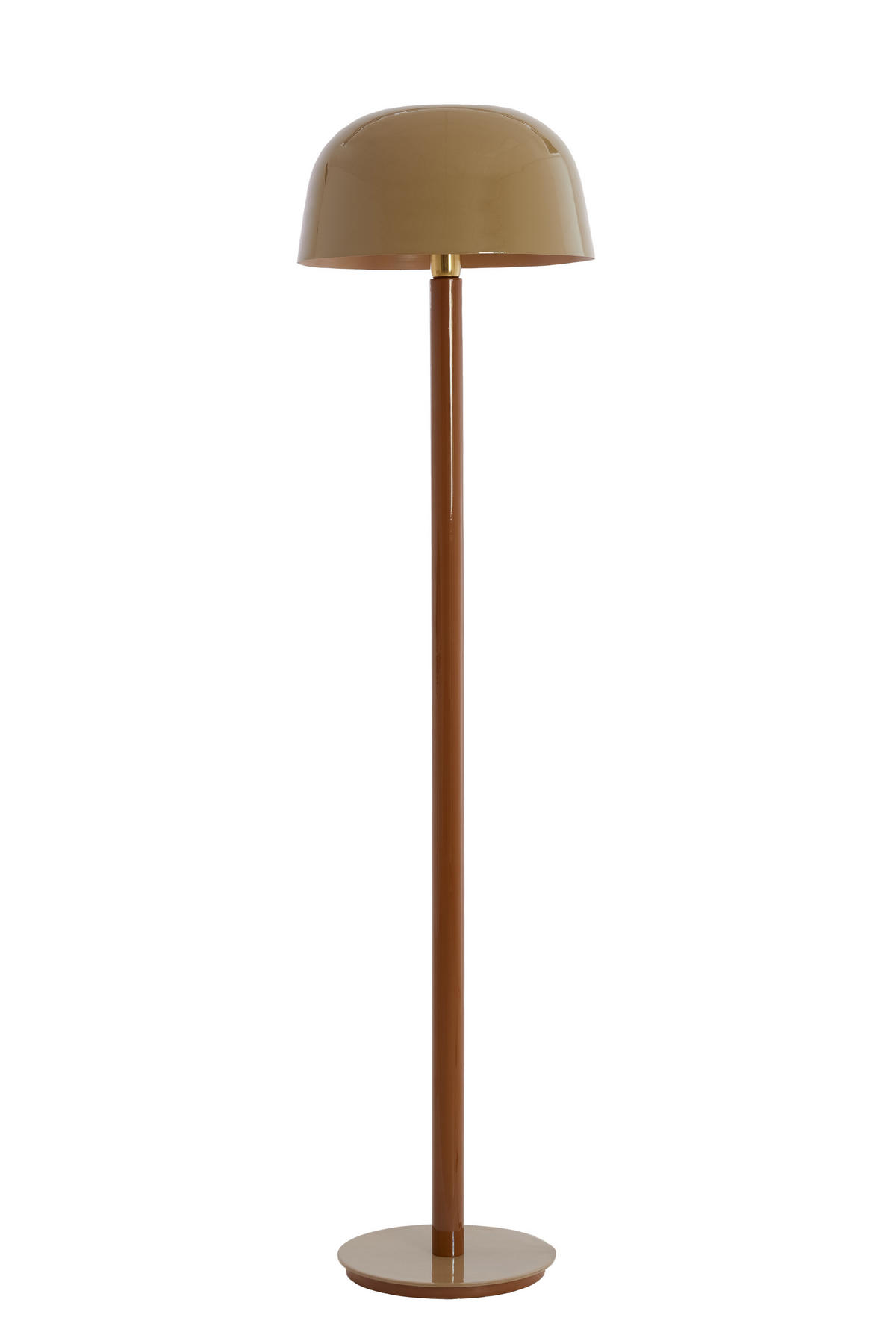 STEHLAMPE Marivet Braun 40/40/155 cm - Braun, Metall (40/40/155cm) - Light & Living