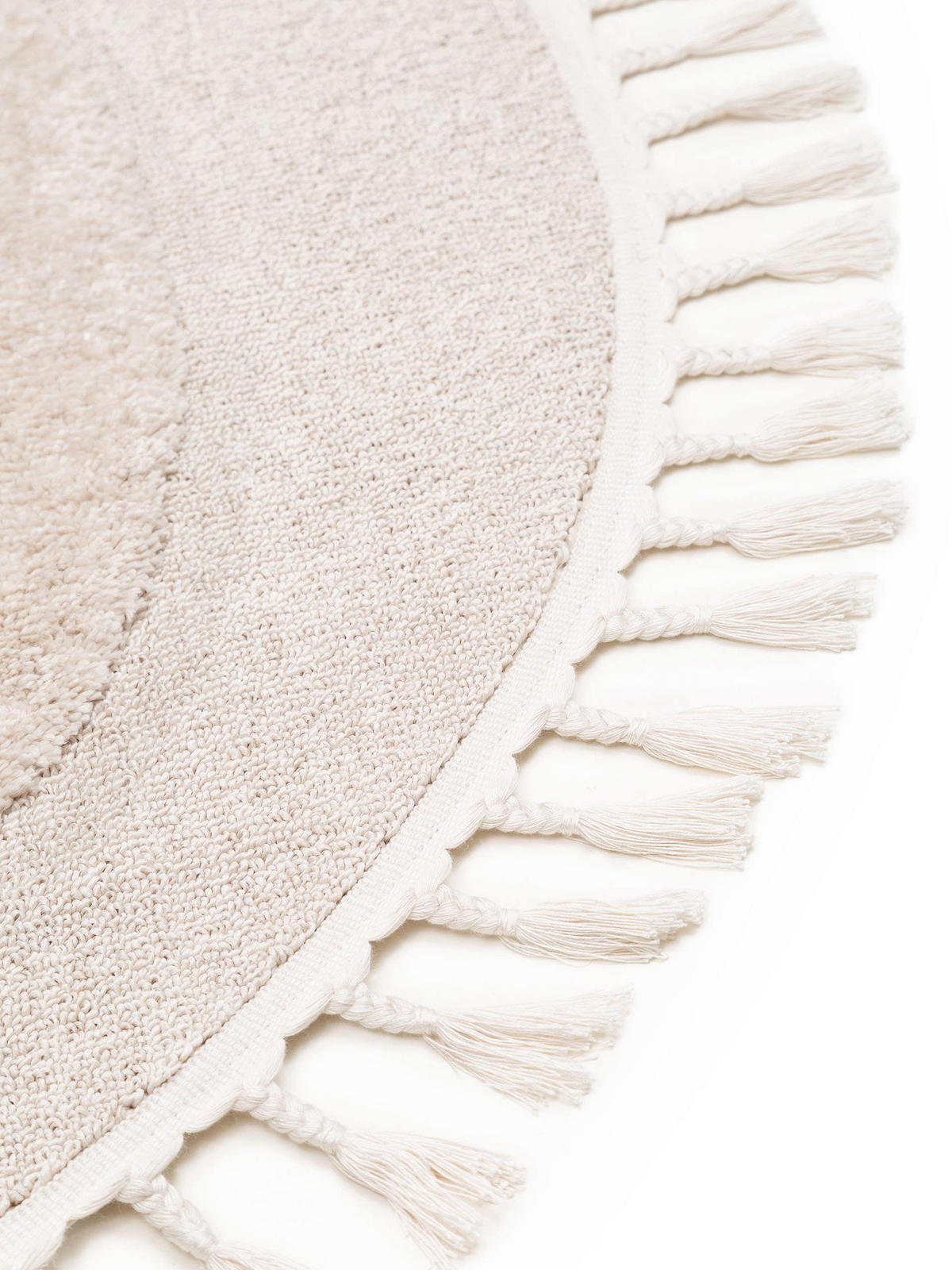 KINDERTEPPICH Momo Cream ø 120 cm rund - Creme, Textil (120/120cm) - Lytte