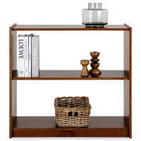 STANDREGAL STANDREAL - Kastanienfarben, Holz (80/72/30cm) - IDIMEX