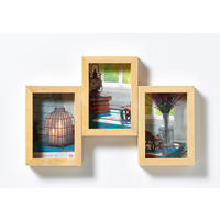 BILDERRAHMEN Rustic Galerier., 3 x 10x15 cm, natur - Naturfarben, Holzwerkstoff (37/22/4.5cm) - EMIX24