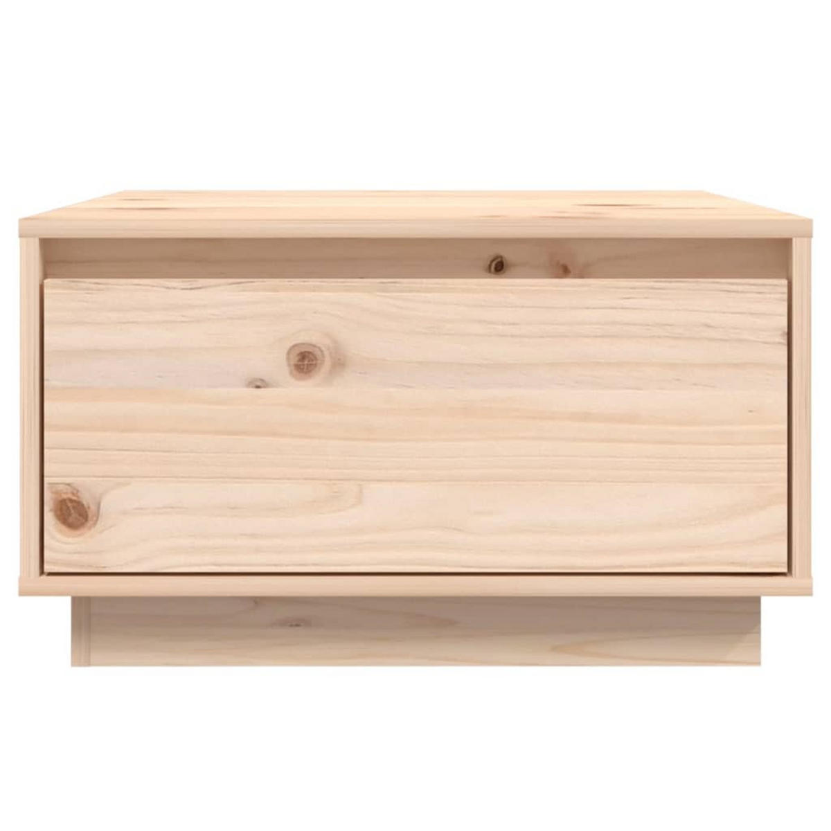 COUCHTISCH 55x56x32 cm Massivholz Kiefer - Braun, Holz (55/56/32cm) - furnicato