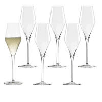CHAMPAGNERGLÄSER Quatrophil transparent 290 ml 6er Set - Transparent, Glas (0.29L) - Stölzle Lausitz