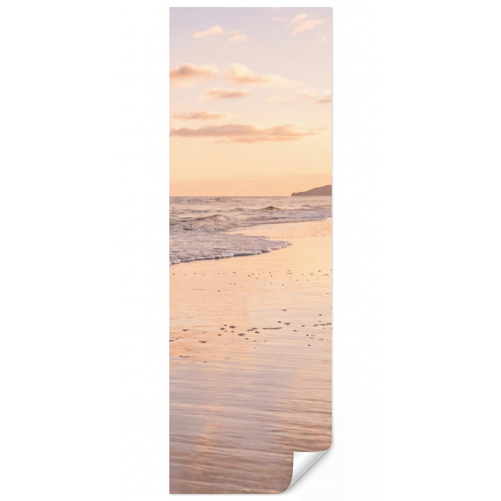 OnlyWow Tapete Hellrosa 100x280 cm