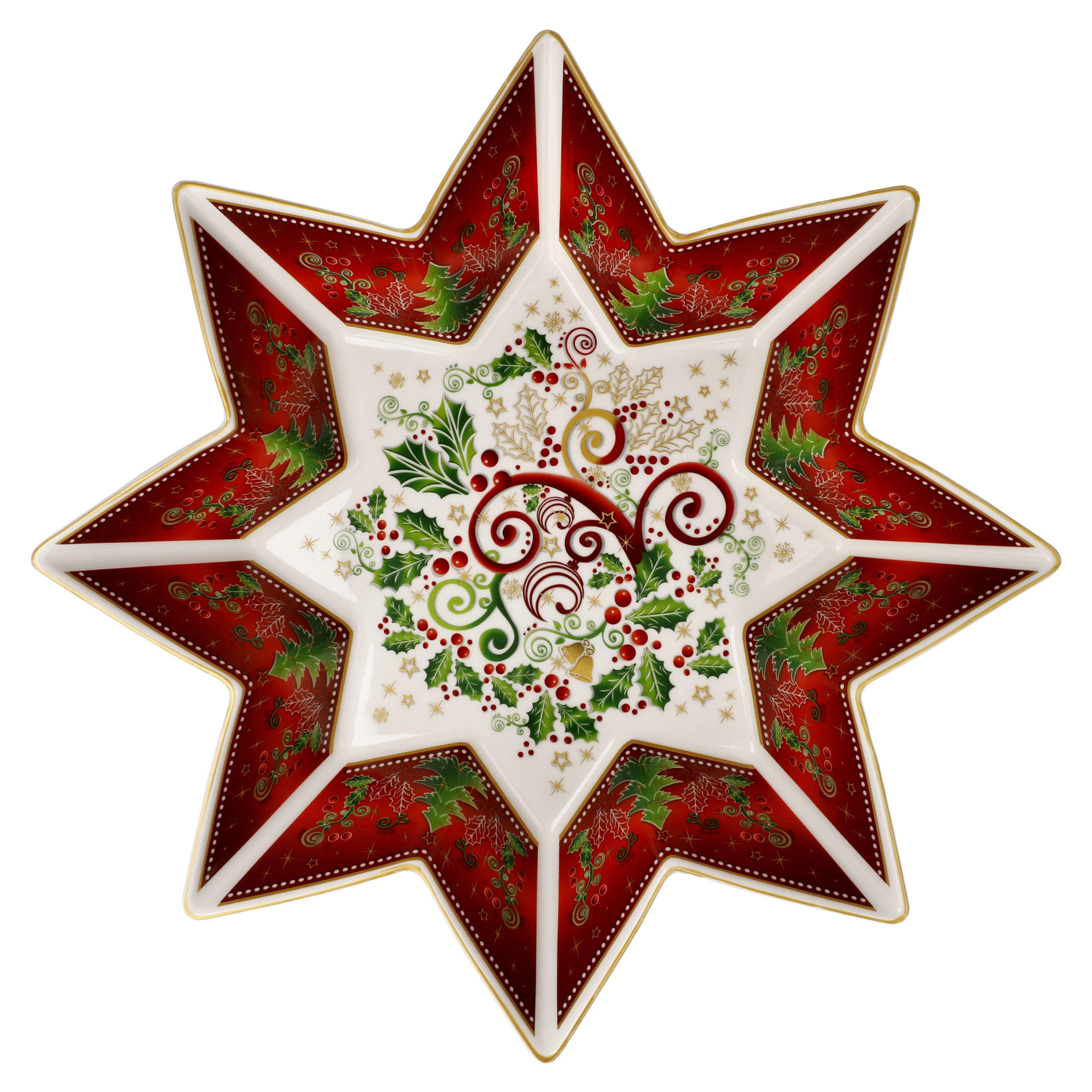 KÜNSTLERSCHALE Palais Royal - Stellar, Porzellan, Bunt, 32 x 32 cm - Multicolor, Keramik (6cm) - Goebel