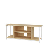 TV-ELEMENT Rinaldo Weiße Eiche - Eichefarben, Holzwerkstoff (120/51/35cm) - Decorotika