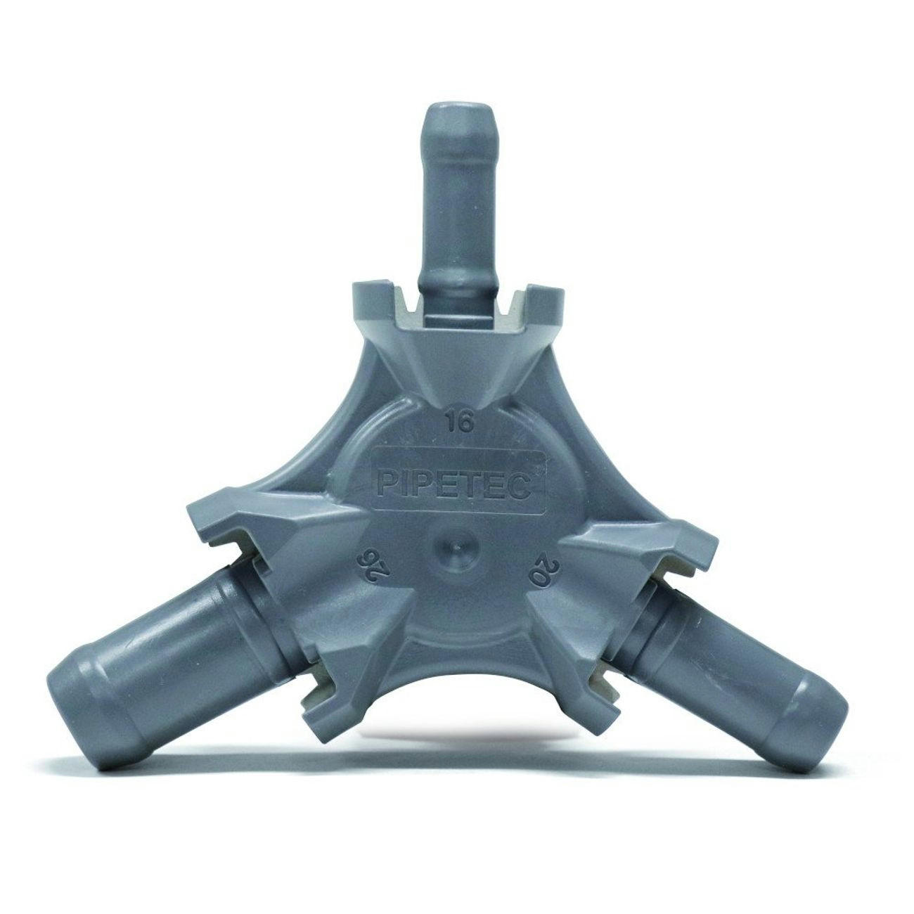 HANDWERKZEUG Stern-Kalibrierer, 16x2, 20x2, 26x3 mm, für Fittings - Grau, Kunststoff (20/10/5cm) - BONI-SHOP