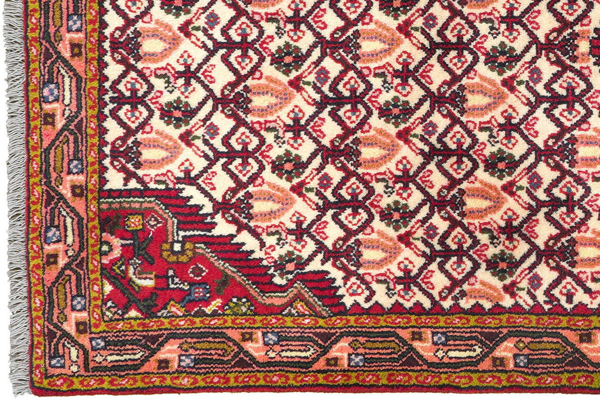 TEPPICH Assadabad Mehrfarbig 195/81 cm Schurwolle - Multicolor, Textil (81/195cm) - Looma