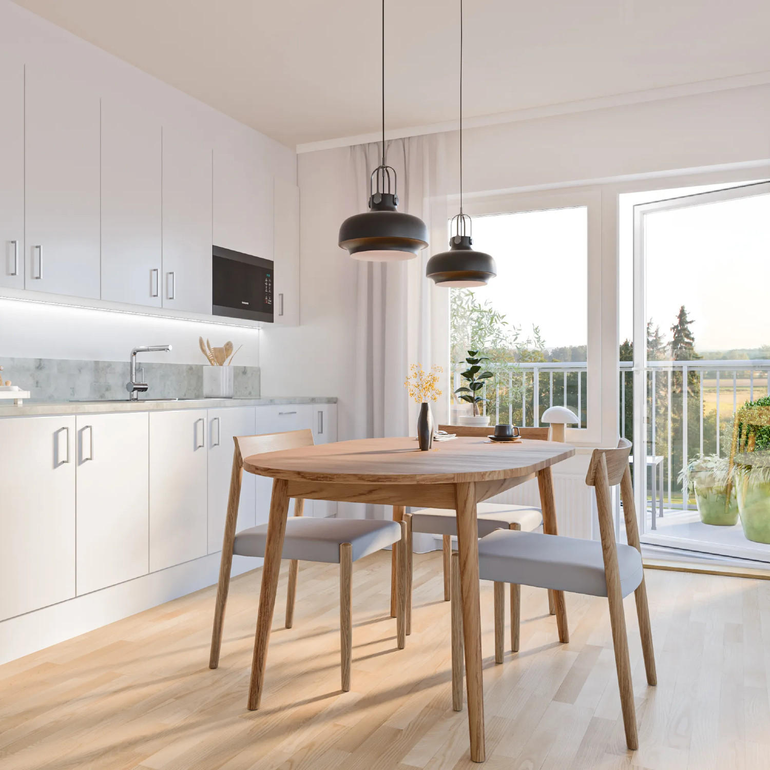ESSTISCH BO 150 + Verlängerung - Beige, Holz (150/90/75cm) - WOODEK