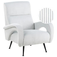 SESSEL Mintgrün Svalov - Mintgrün, Textil (77/93/75cm) - Beliani