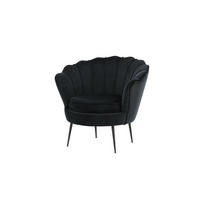 SESSEL CALAIS Schwarz 83x77x76 cm - Schwarz, Textil (83/76/77cm) - FURNLUX