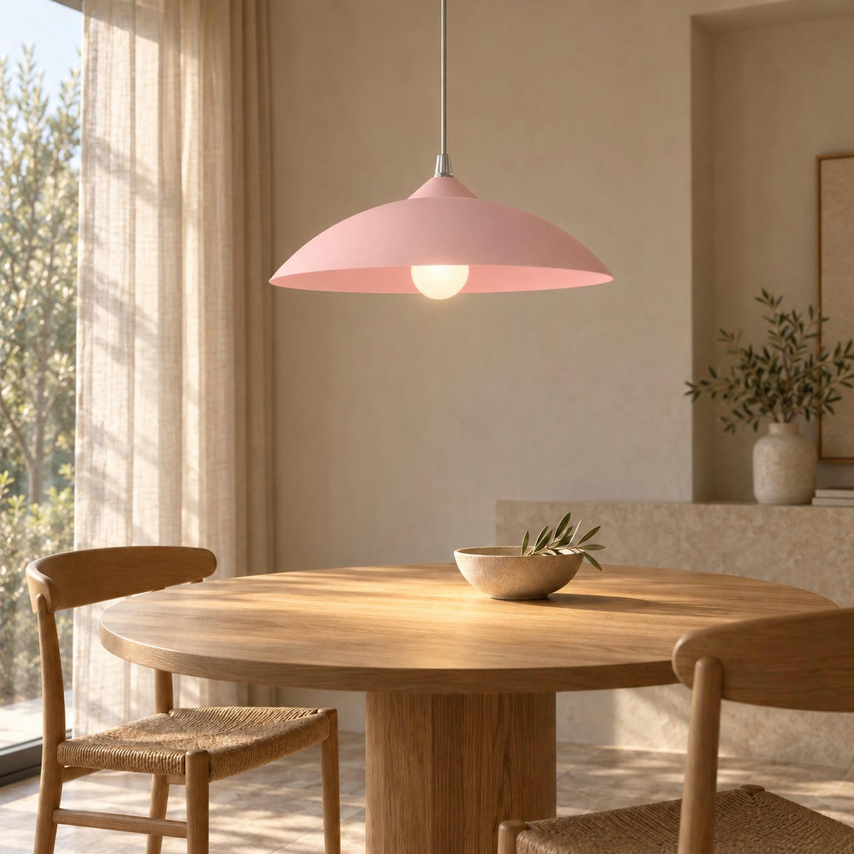 HÄNGELEUCHTE Flash - Pink, Metall (30/30/9cm) - Lumicom