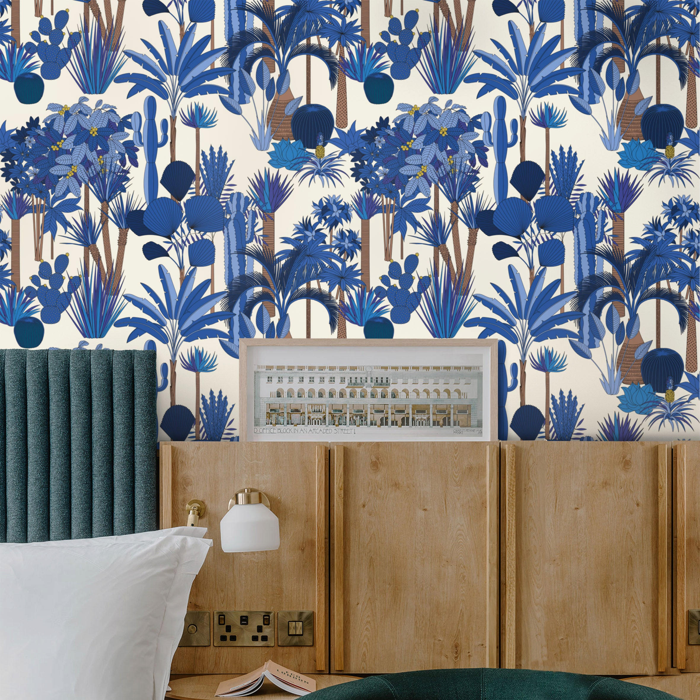 Wallpapers4Beginners Tapete Blau 280x200 cm