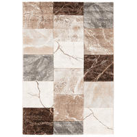 DESIGNER TEPPICH MAUI MARMOR OPTIK - Grau, Textil (120/170cm) - Pergamon