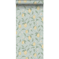 TAPETE Obst 53 cm x 10 m - Blau, Papier (53/1000cm) - Sanders & Sanders