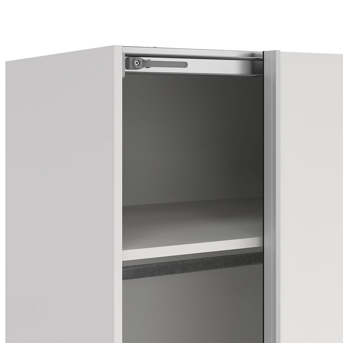 SCHIEBETÜRENSCHRANK, Como, Weiß, Holzwerkstoff, 179 x 67 x 221 cm - Weiß, Holzwerkstoff (179/221/67cm) - ebuy24