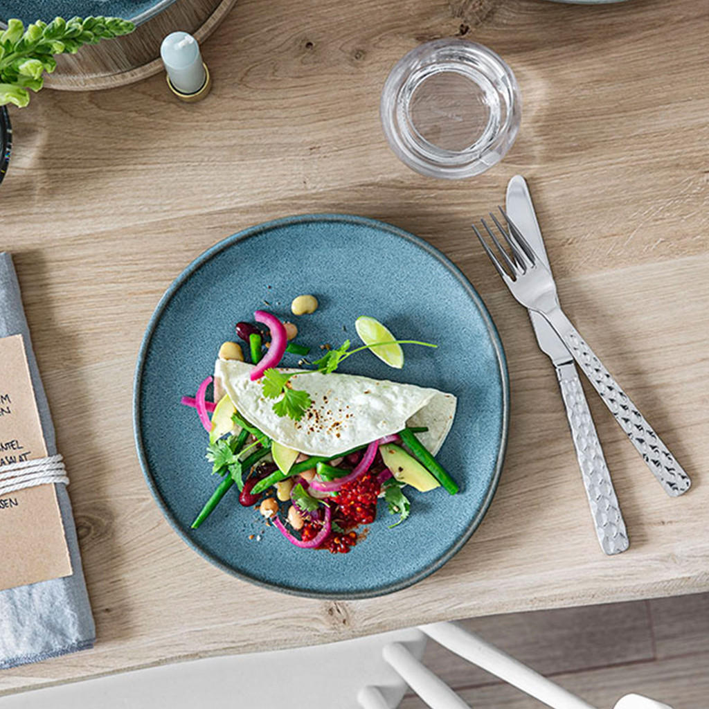 FRÜHSTÜCKSTELLER Lave Glacé ø 23 cm 6er Set - Türkis, Keramik (23cm) - like.Villeroy & Boch
