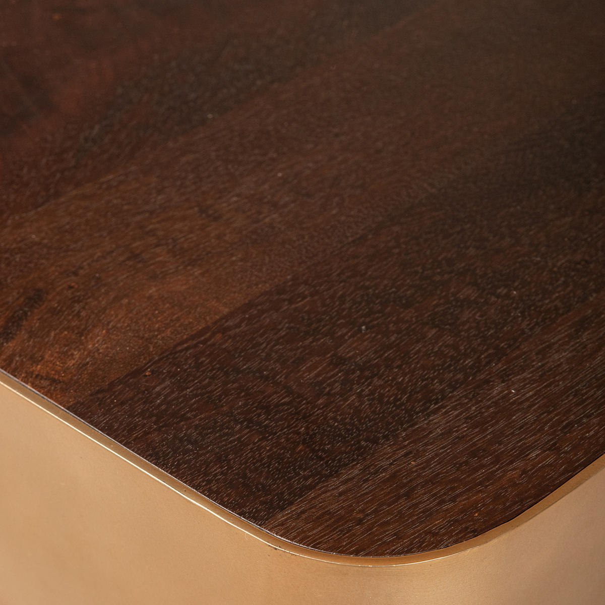 COUCHTISCH Warren Braun 180/45/31cm - Braun, Metall (180/45/31cm) - PTMD Collection