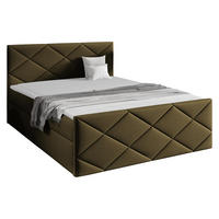 BOXBETT Herkules - Dunkelgrün, Holz (120/200cm) - MIRJAN24